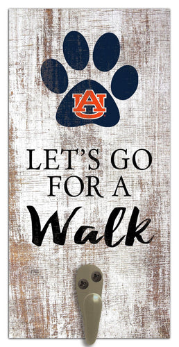 Fan Creations 6x12 Sign Auburn Leash Holder 6x12 Sign