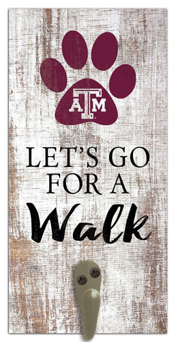 Fan Creations 6x12 Sign Texas A&M Leash Holder 6x12 Sign