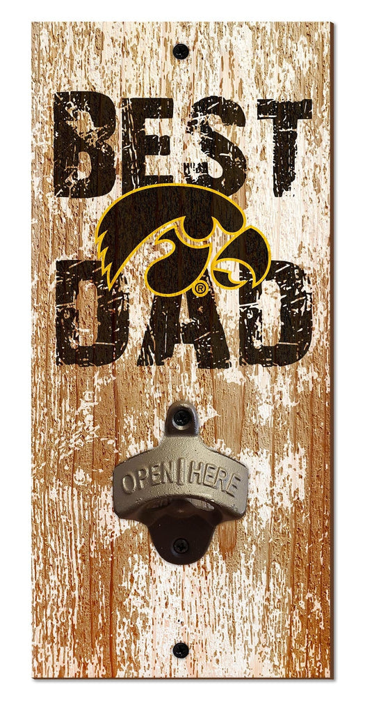 Fan Creations Home Decor Iowa  Best Dad Bottle Opener