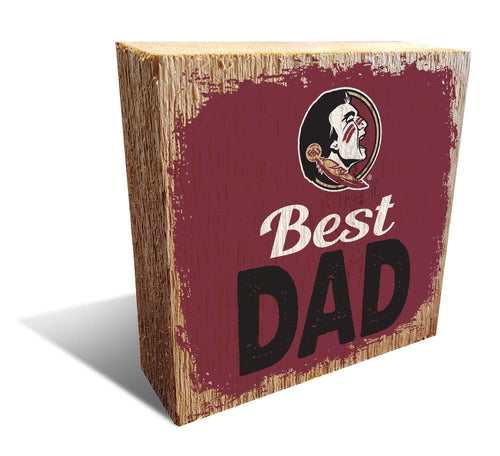 Fan Creations Desktop Stand Florida State Best Dad Block