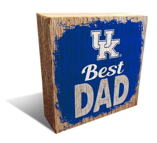 Fan Creations Desktop Stand Kentucky Best Dad Block