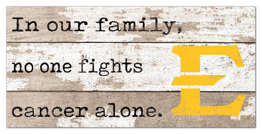 Fan Creations Home Decor East Tennessee No One Fights Alone 6x12
