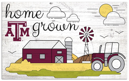 Fan Creations Home Decor Texas A&M  Home Grown 11x19