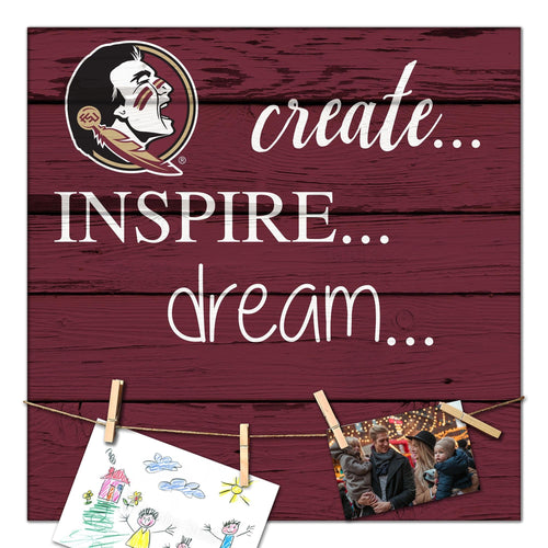 Fan Creations Desktop Stand Florida State Create Dream Inspire 18x18