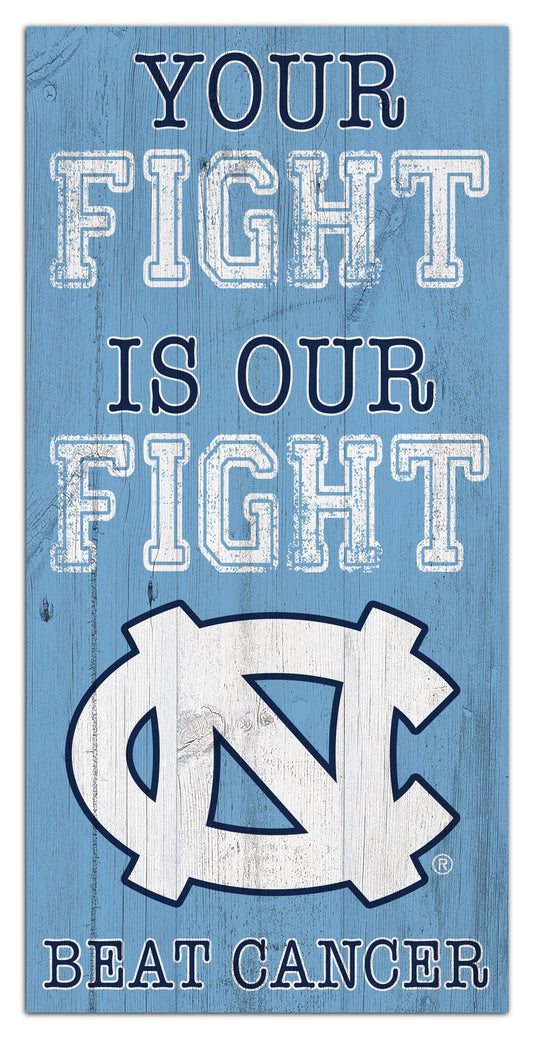 Fan Creations Home Decor North Carolina Your Fight Is Our Fight 6x12