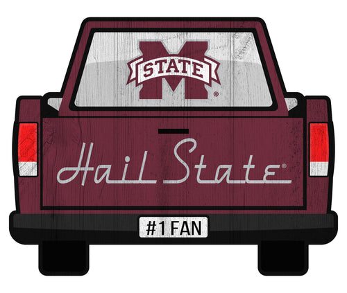 Fan Creations Home Decor Mississippi State Slogan Truck Back Vintage 12in