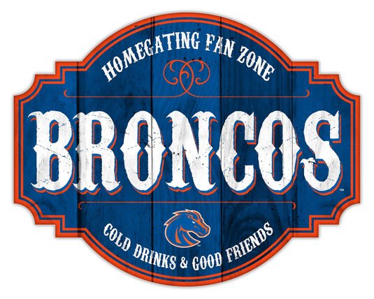 Fan Creations Home Decor Boise State Homegating Tavern 12in Sign