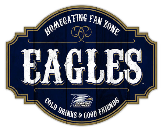 Fan Creations Home Decor Georgia Southern Homegating Tavern 12in Sign