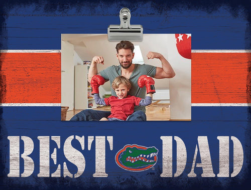 Fan Creations Desktop Stand Florida Best Dad With Stripe Clip Frame