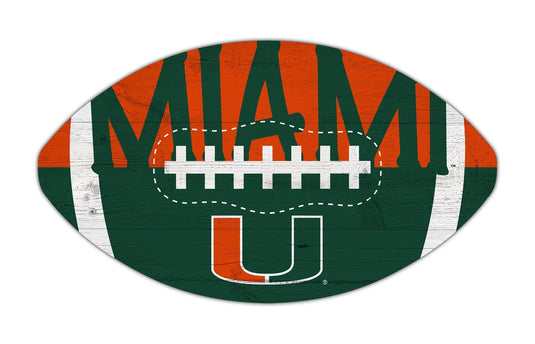 Fan Creations Home Decor Miami City Football 12in