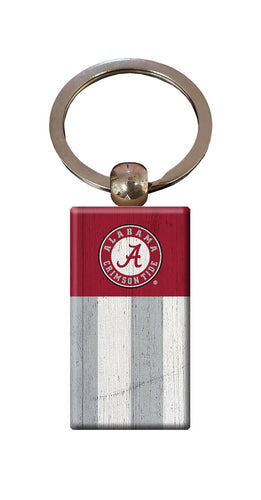 Fan Creations Home Decor Alabama  Rectangle Flag Keychain