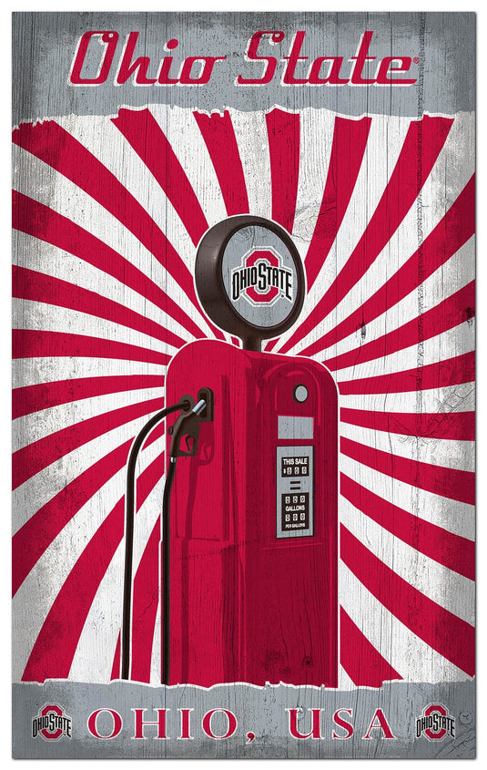 Fan Creations Home Decor Ohio State University   Retro Pump Location 11x19