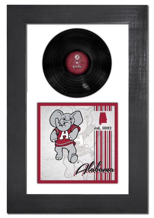 Fan Creations Home Decor Alabama   3 Piece Classic Album & Vinyl In Frame