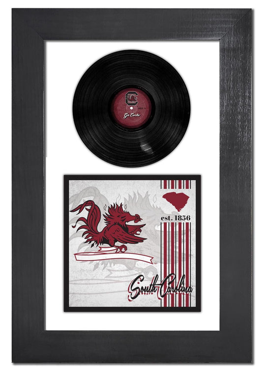 Fan Creations Home Decor South Carolina   3 Piece Classic Album & Vinyl In Frame