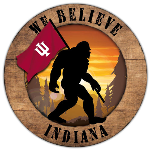 Fan Creations Wall Decor Indiana Bigfoot 12in Circle