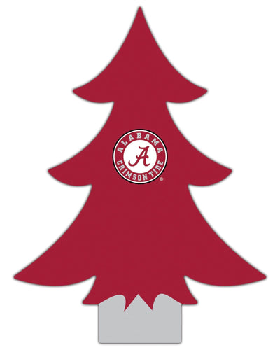 Fan Creations Desktop Tree Alabama Team Color Desktop Tree 12in