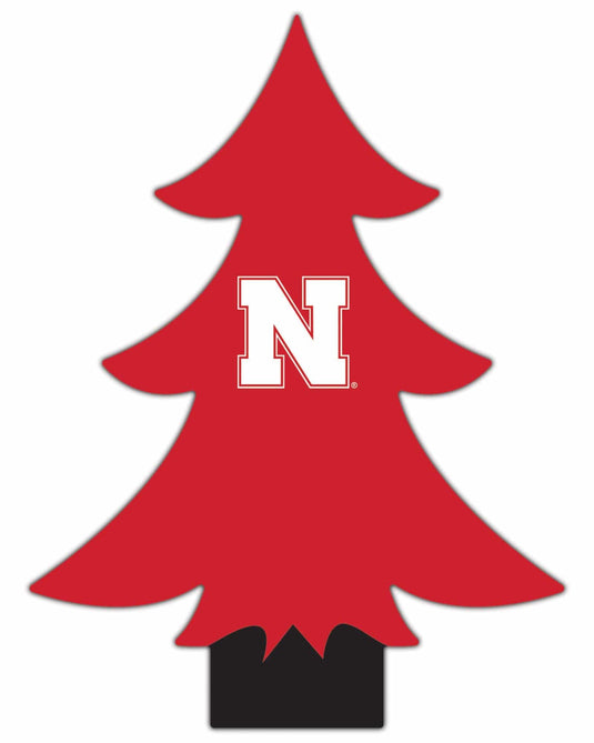 Fan Creations Desktop Tree Nebraska Team Color Desktop Tree 12in
