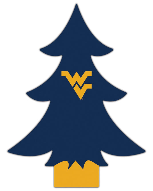 Fan Creations Desktop Tree West Virginia Team Color Desktop Tree 12in