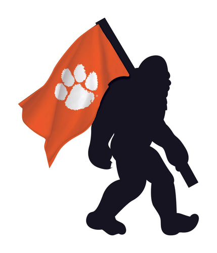 Fan Creations Bigfoot Cutout Clemson Bigfoot Cutout