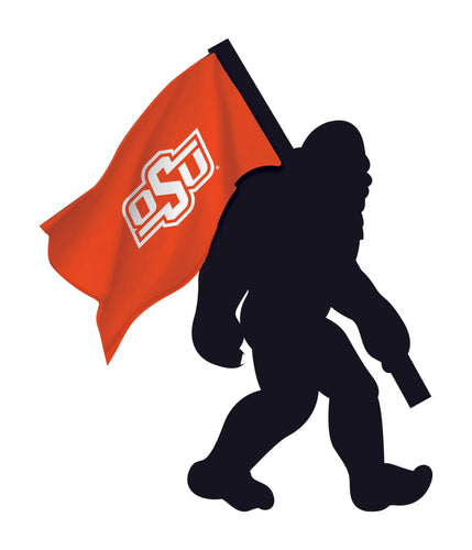 Fan Creations Bigfoot Cutout Oklahoma State Bigfoot Cutout