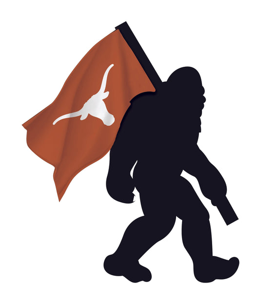 Fan Creations Bigfoot Cutout Texas Bigfoot Cutout