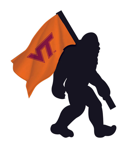 Fan Creations Bigfoot Cutout Virginia Tech Bigfoot Cutout