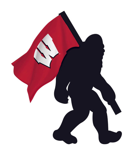 Fan Creations Bigfoot Cutout Wisconsin Bigfoot Cutout