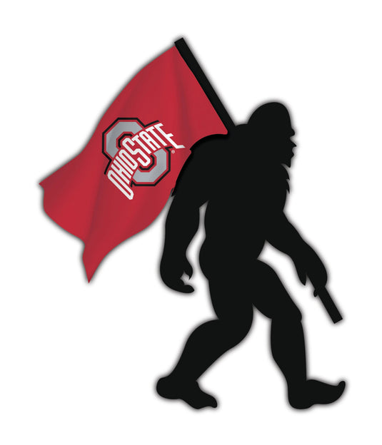 Fan Creations Home Decor Ohio State 12inch Big Foot Cutout