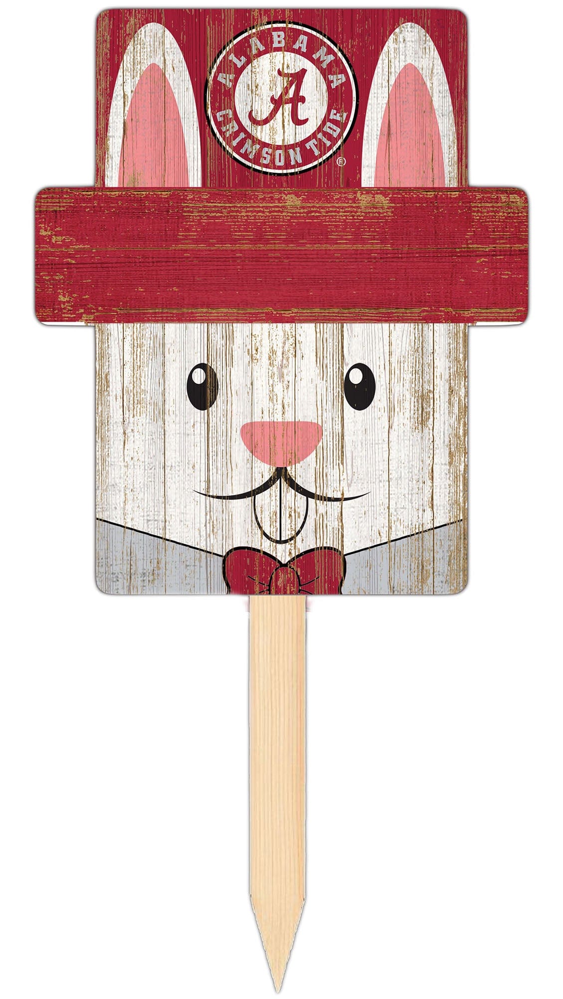 Alabama Easter Bunny Yard Stake – Fan Creations GA