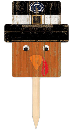 Fan Creations Holiday Home Decor Penn State Turkey Head Yard Stake