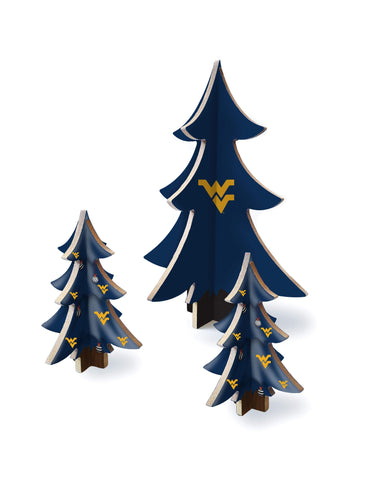 Fan Creations Holiday Home Decor West Virginia Desktop Tree Set