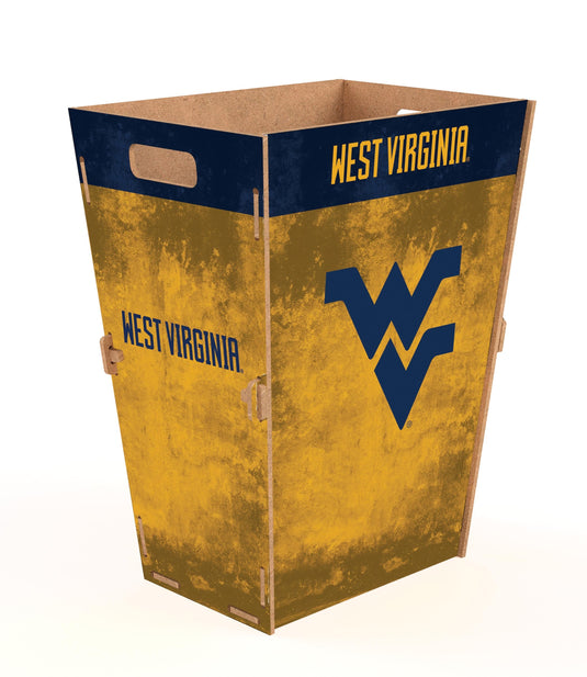 Fan Creations Decor Furniture West Virginia Team Color Waste Bin Large