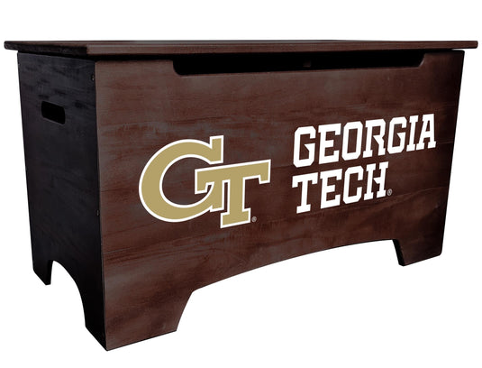 Fan Creations Home Decor Georgia Tech Logo Storage Chest