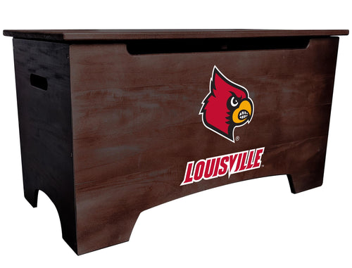 Fan Creations Home Decor Louisville Logo Storage Chest