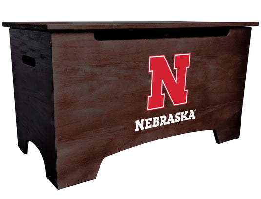 Fan Creations Home Decor Nebraska Logo Storage Chest