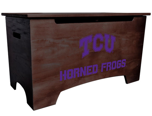 Fan Creations Home Decor TCU Logo Storage Chest