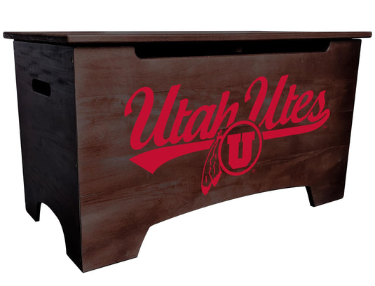 Fan Creations Home Decor Utah Logo Storage Chest