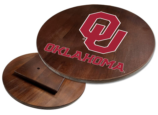 Fan Creations Kitchenware Oklahoma Logo Lazy Susan