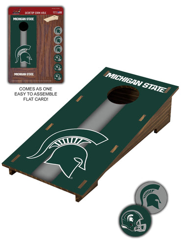 Fan Creations Desktop Stand Michigan State Desktop Cornhole