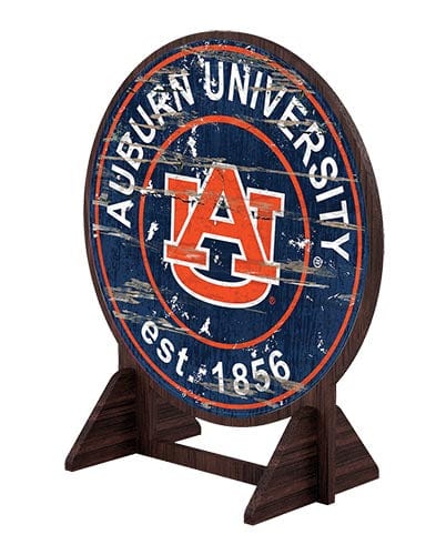 Fan Creations Desktop Stand Auburn Desktop Circle Logo Stand