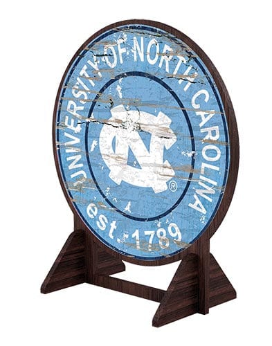 Fan Creations Desktop Stand North Carolina Desktop Circle Logo Stand