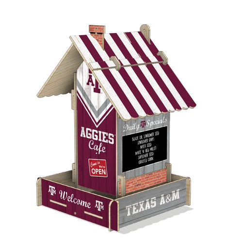 Fan Creations Garden Texas A&M Bird Feeder