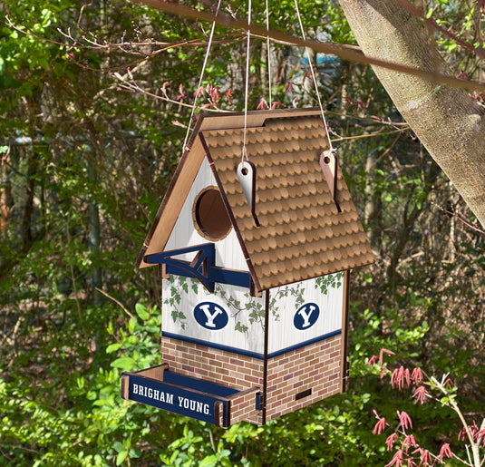 Fan Creations Garden BYU Bird House