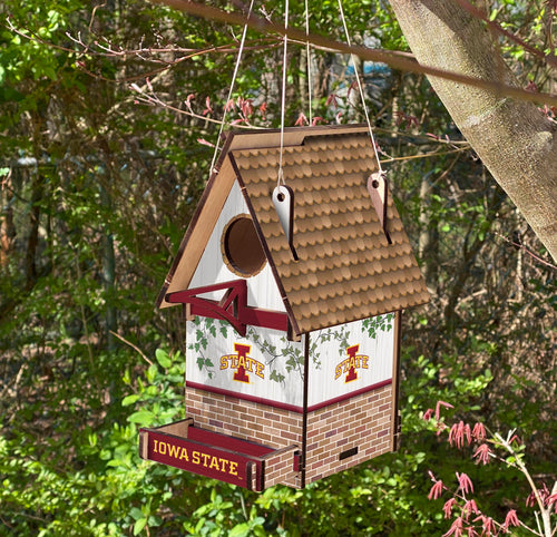 Fan Creations Garden Iowa State Bird House