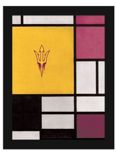 Fan Creations Home Decor Arizona State Team Composition 12x16