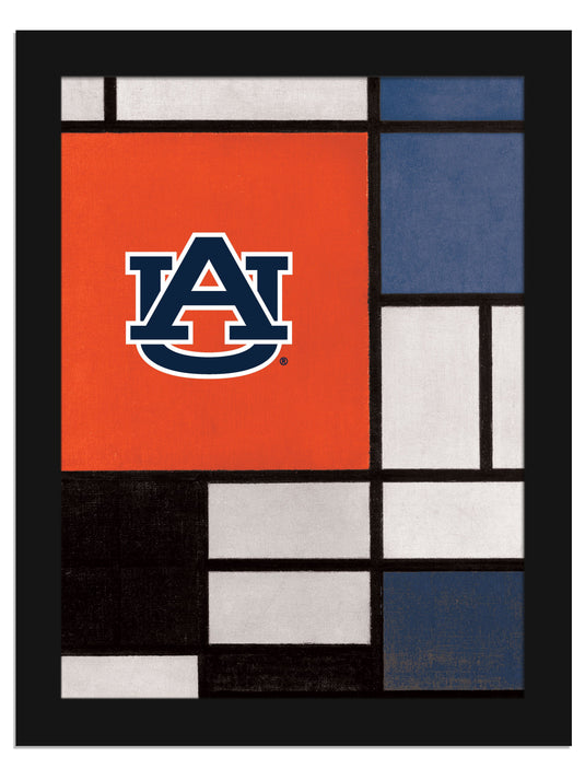 Fan Creations Home Decor Auburn Team Composition 12x16