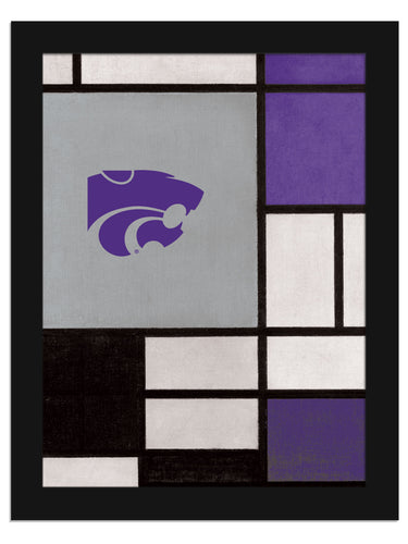 Fan Creations Home Decor Kansas State Team Composition 12x16