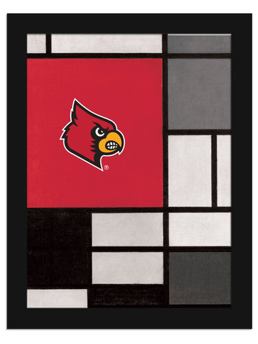 Fan Creations Home Decor Louisville team Composition 12x16