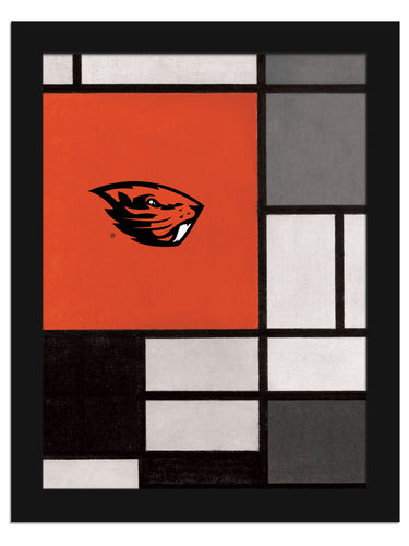 Fan Creations Home Decor Oregon State Team Composition 12x16