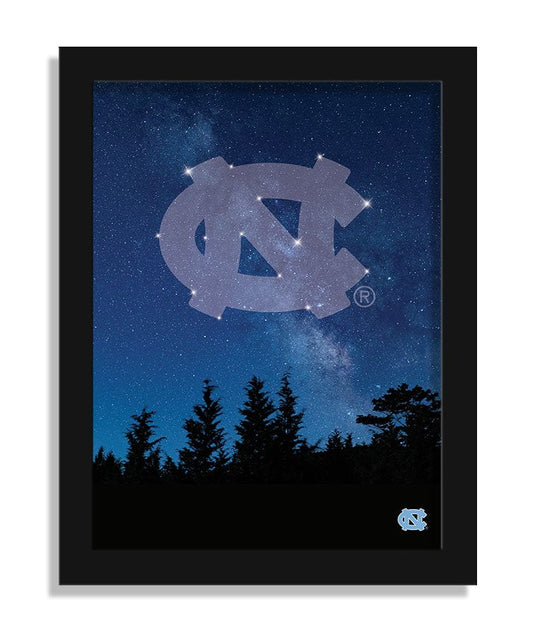 Fan Creations Home Decor North Carolina in The Stars 12x16
